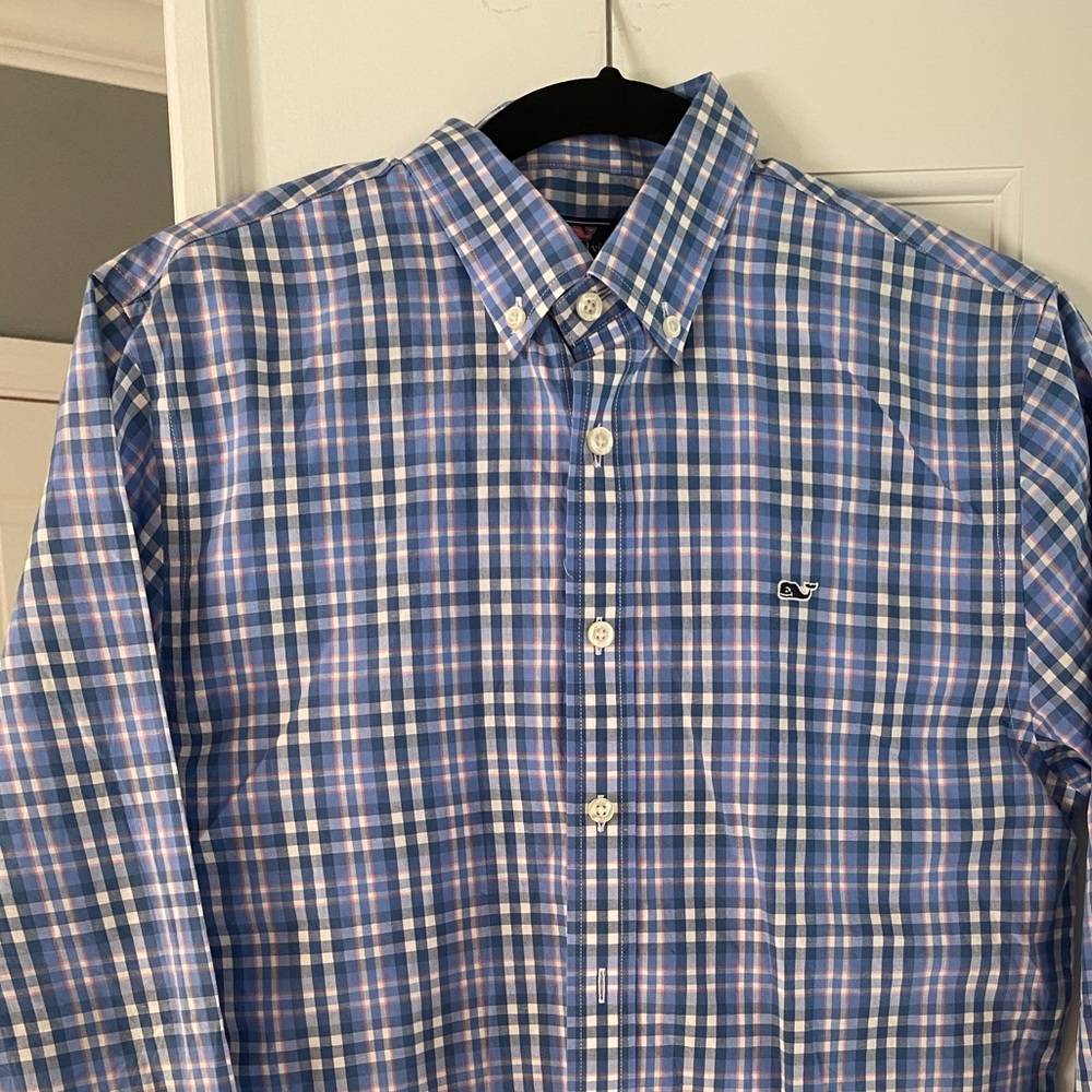 Boys Vineyard Vine button down- size XL